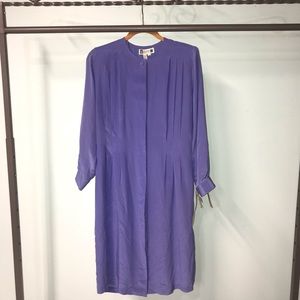 Periwinkle Long Sleeved Shift Dress